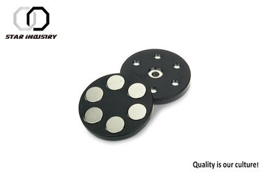 Behandelde de rubber Met een laag bedekte Magneetdiameter D66, D88-rubber Magneten voor lichte tribune